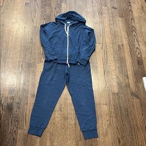 Splendid Zip-Up Hoodie and Jogger
